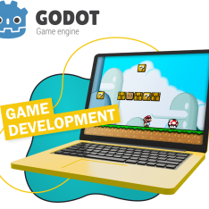 Godot.  Основа создания легендарных игр - КИБЕРшкола программирования для детей, компьютерные курсы для школьников, начинающих и подростков - KIBERone г. Сыктывкар
