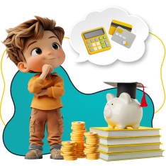 Финансовый интеллект вместе KIBERone - КИБЕРшкола программирования для детей, компьютерные курсы для школьников, начинающих и подростков - KIBERone г. Сыктывкар