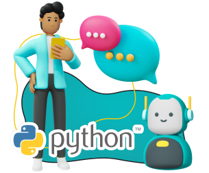 Умный чат-бот на Python - Школа программирования для детей, компьютерные курсы для школьников, начинающих и подростков - KIBERone г. Сыктывкар